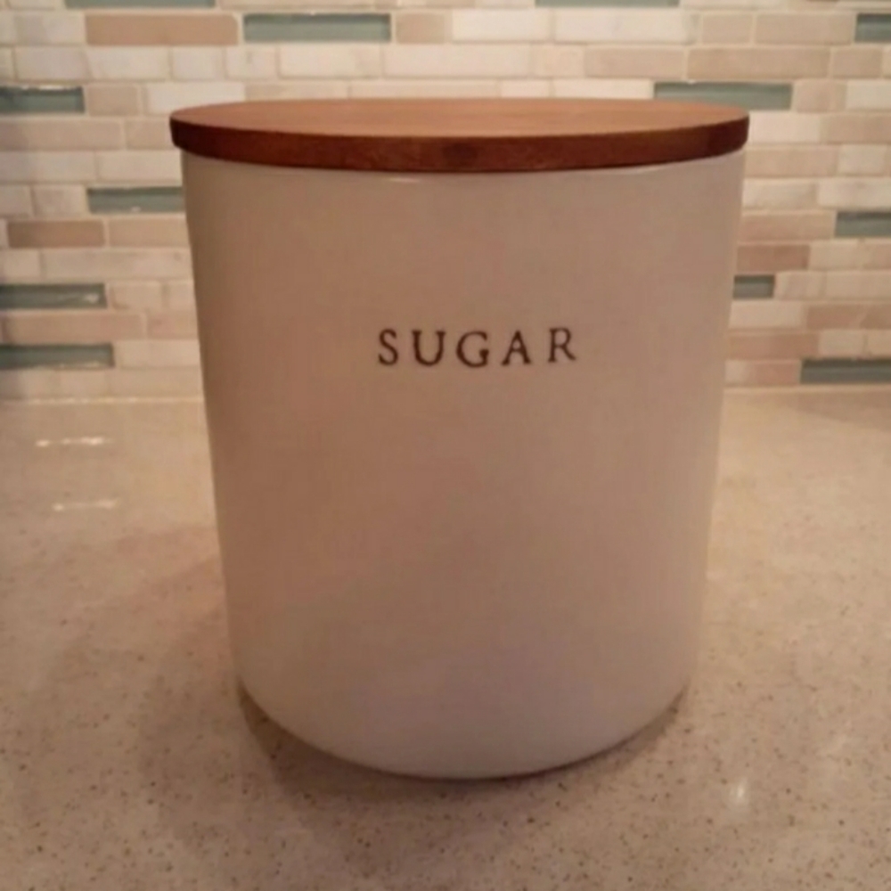 Hearth and hand sugar canister